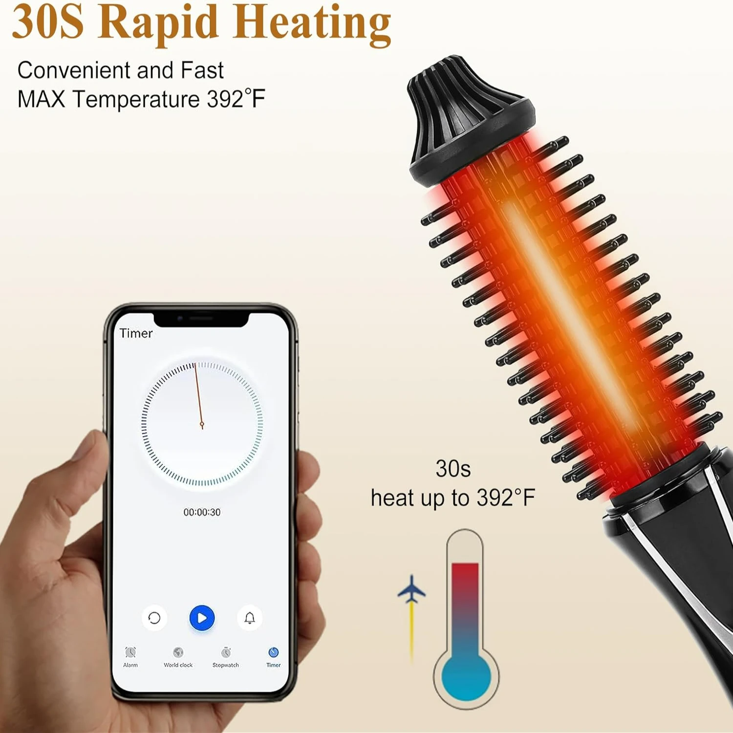 Кисть для завивки i-frizz Technology Элегантные и блестящие кудри на весь день