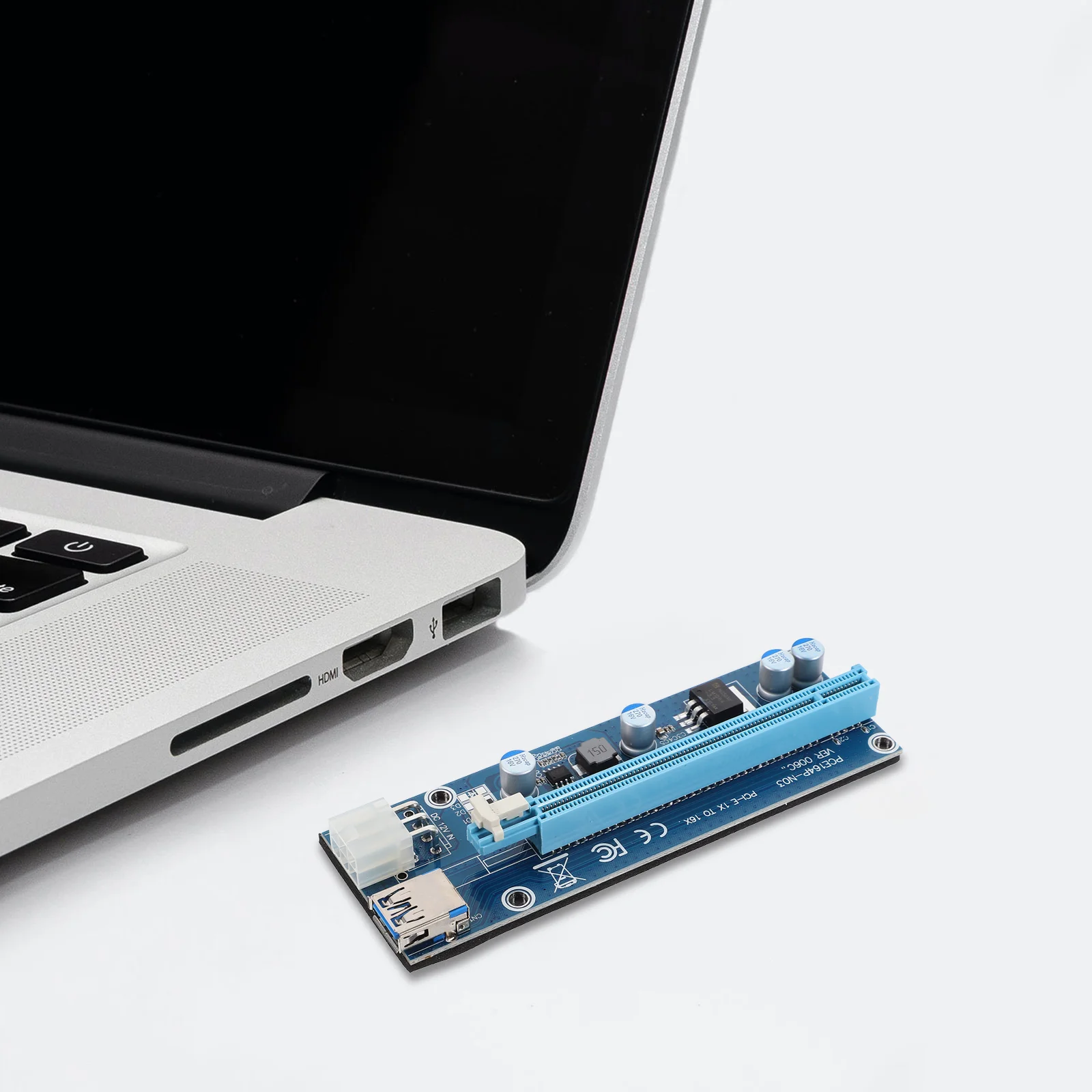 Внешняя видеокарта для ноутбука Pcie Riser Компьютерные аксессуары Удлинитель карт