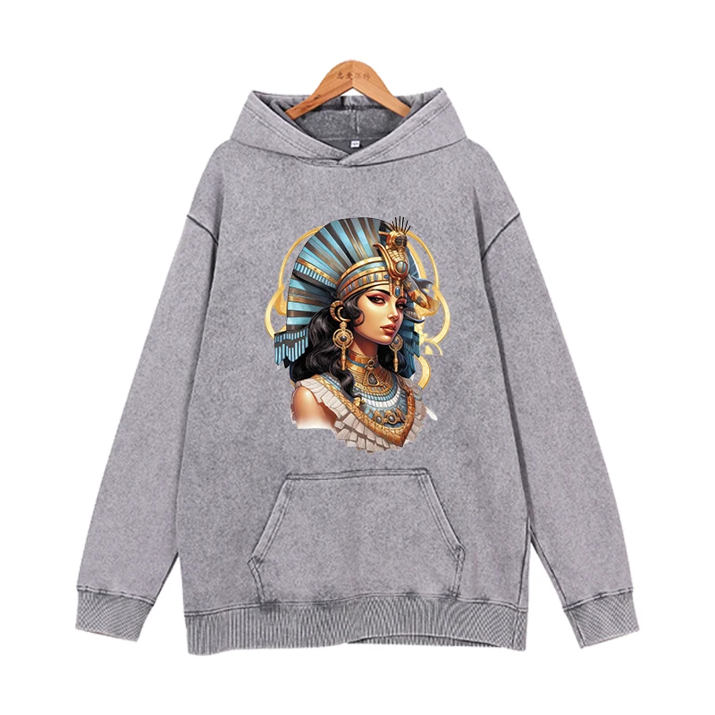 Толстовка Фараона женская в стиле Харадзюку модный Повседневный пуловер хип-хоп