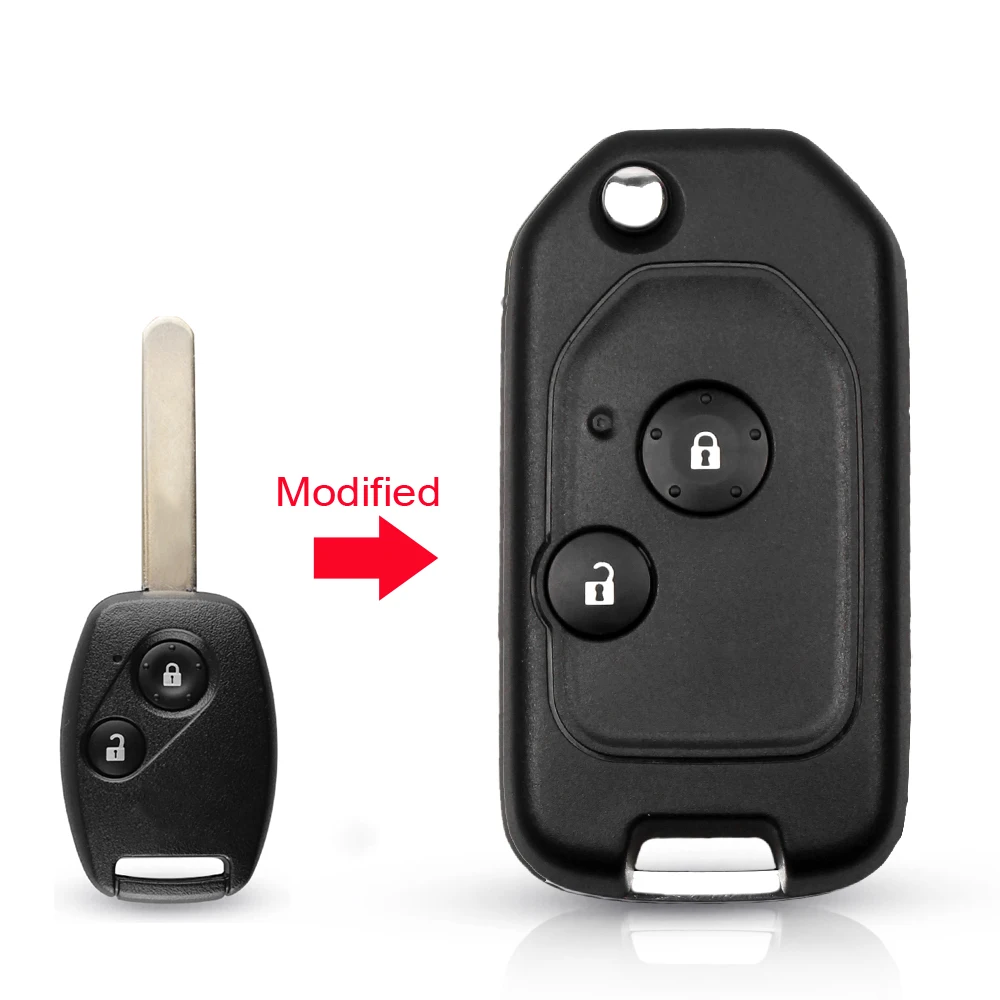 

Складной кнопочный ключ KEYYOU 2/3/4 для Honda Accord CRV Pilot 2007 2008 2009 2010 2011 2012 2013