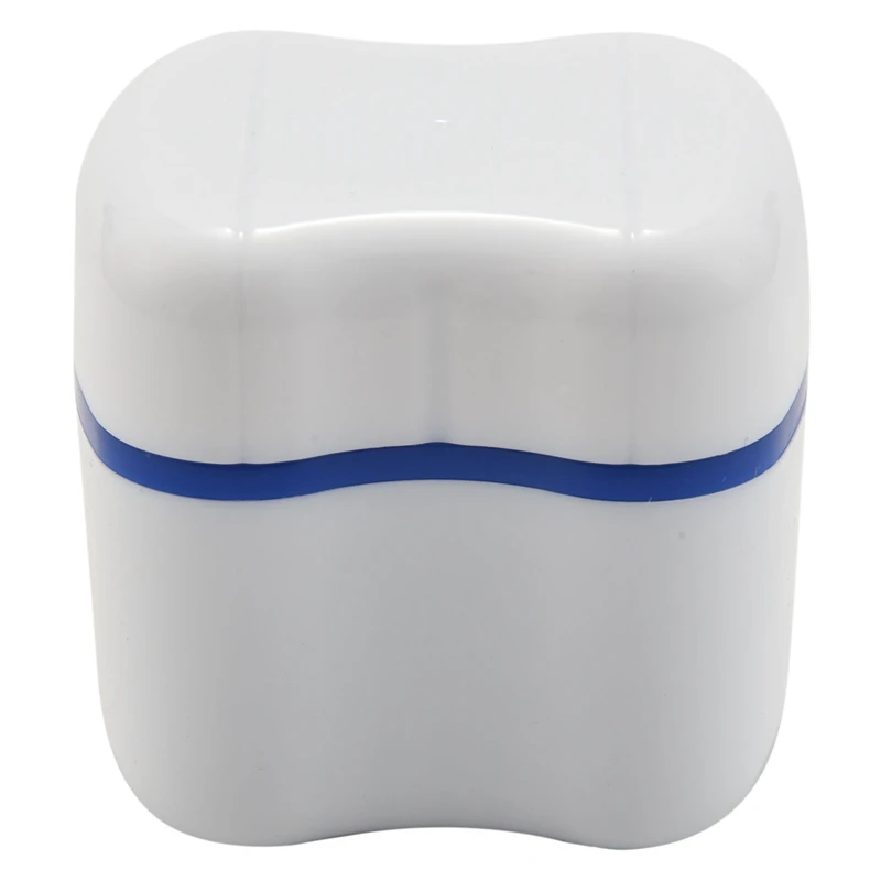 

Коробка для зубных протезов со специально разработанным держателем, отлично подходит для ухода, легко открывается, хранит и извлекает