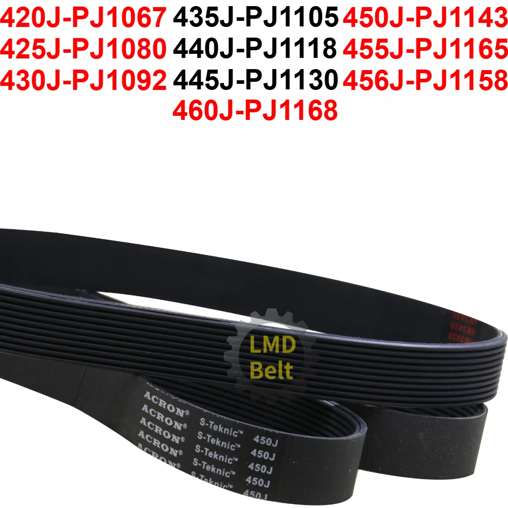 Резиновая конвейерная лента 420J PJ 425J 430J 435J 440J 445J 450J 455J 456J 460J Спортивный велосипед Беговая дорожка Велотренажер Спиннинговый ремень ребра