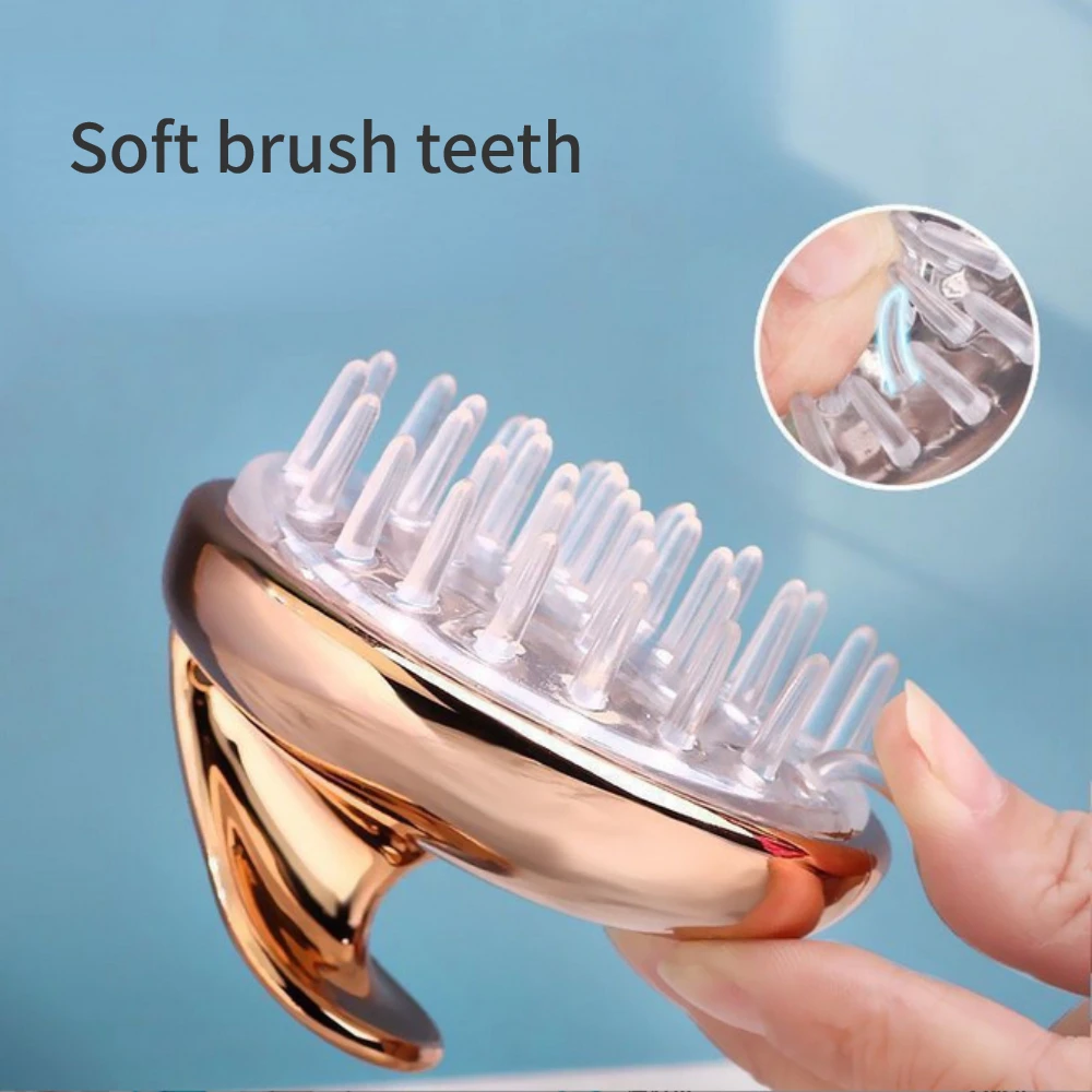 

1pc Head Massage Brush Unisex Shampoo Multi-function Massage Comb Brush Massage Hair Anti-dandruff Anti-itching Scratcher
