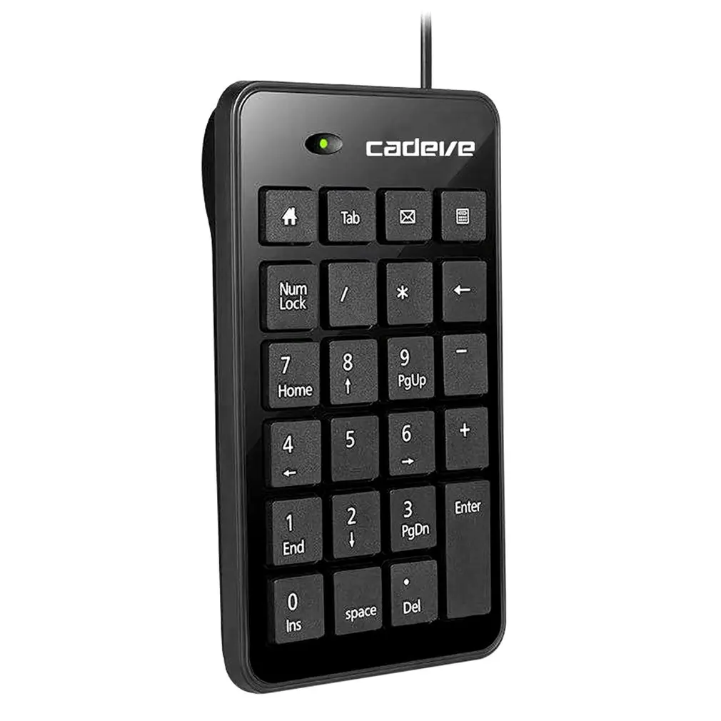 

Mini Numeric Keyboard 23 Keys Corded Digital Pave numpad USB Number Pad for Accounting Teller Laptop Notebook Desktop Tablets