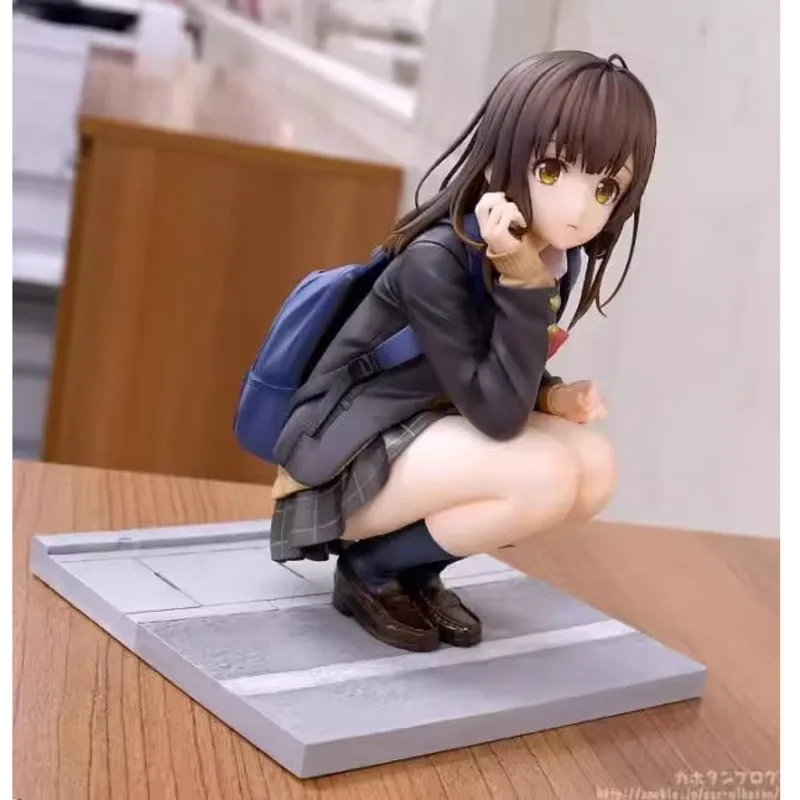 

Экшн-фигурка из ПВХ, 17 см, «я брился тогда я привезла школьницу» для дома, SAYU, аниме, игрушечная статуя, Коллекционная модель для взрослых