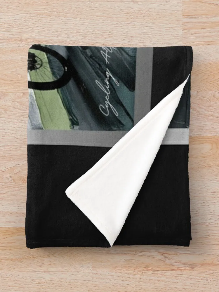 Велосипедное искусство - Mega Moody Skies Eat My Dust Плед Винтаж Тонкие одеяла для