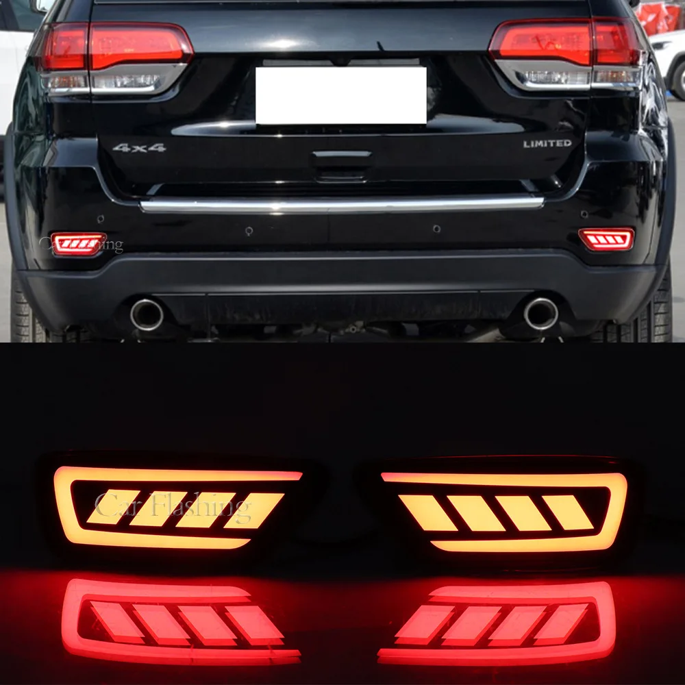 For Jeep Compass rear bumper lights Grand Cherokee fog Dodge Coolway Feiyue