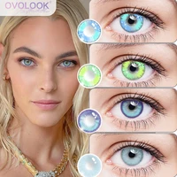 2pcs colored contact lenses for women change different colors of eyes have beautiful pupil soft hydrogel cosmetics accessory