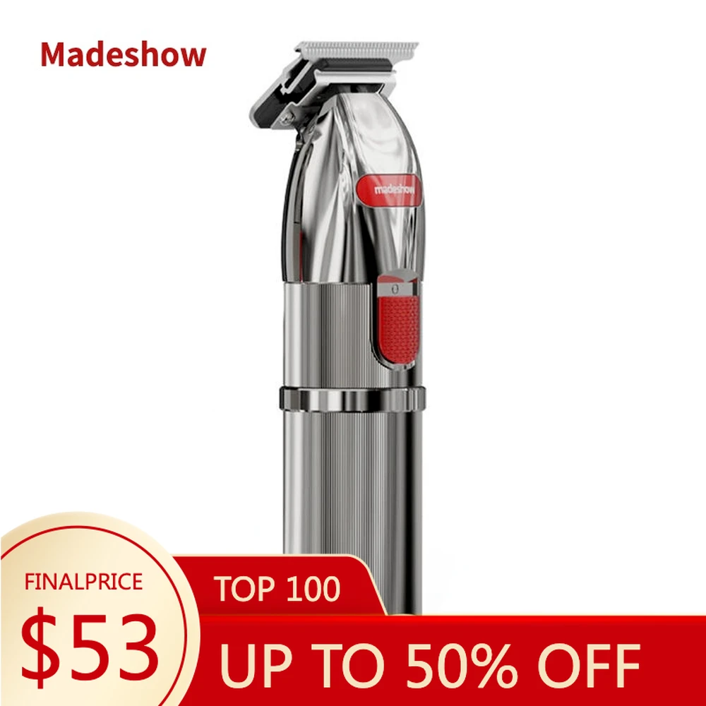 Newest MADESHOW M6 Professional Hair Clipper,Hair Trimmer For Men,All Metal Haircutting Machine ,Haircut Machine 7200rpm