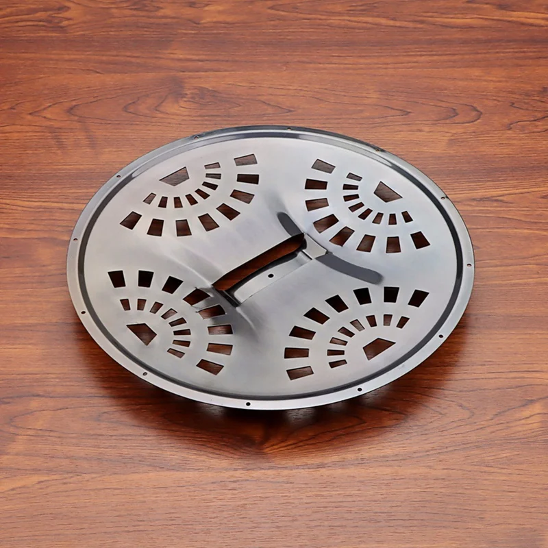 Качественная крышка гитары для запасных частей Dobro Resonator с бронзовым барабаном