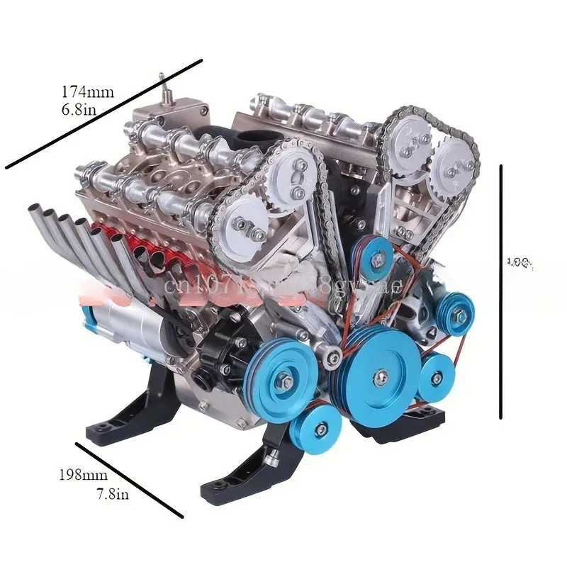 Механическая металлическая сборка DUKE BEAR HOME Teching V8 набор для самостоятельной