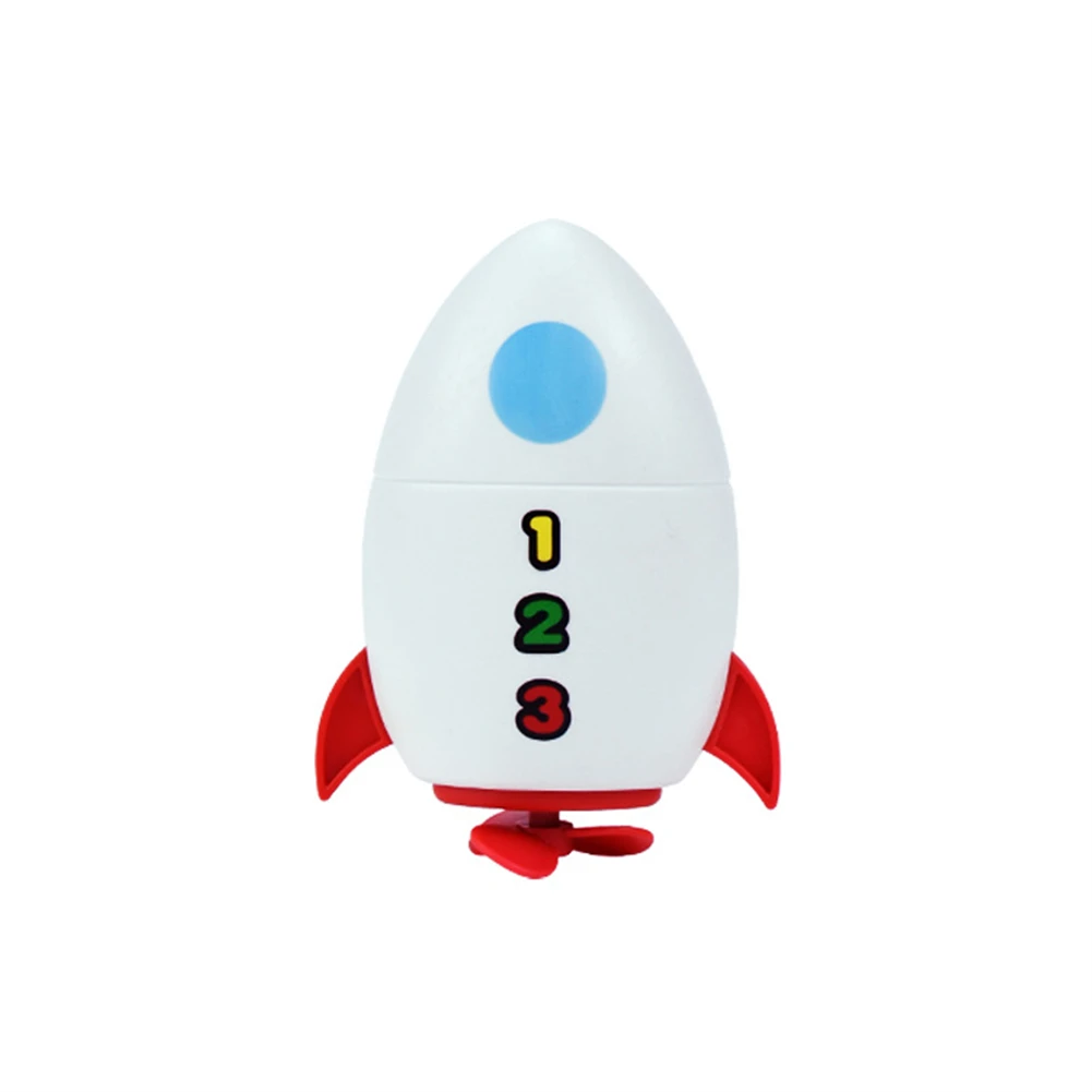 

Little Rocket Baby Bath Toy Toddler Boy Water Toys Bathroom Bathtub Shooting Basketball Hoop Mini Plastic Rocket Funny Shower