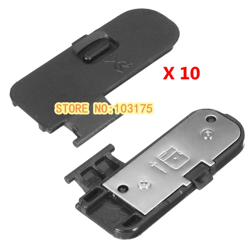 10 piece/ New Battery Cover Lid Door Cap Succedaneum repair parts for Nikon D3200 D3300 SLR Camera