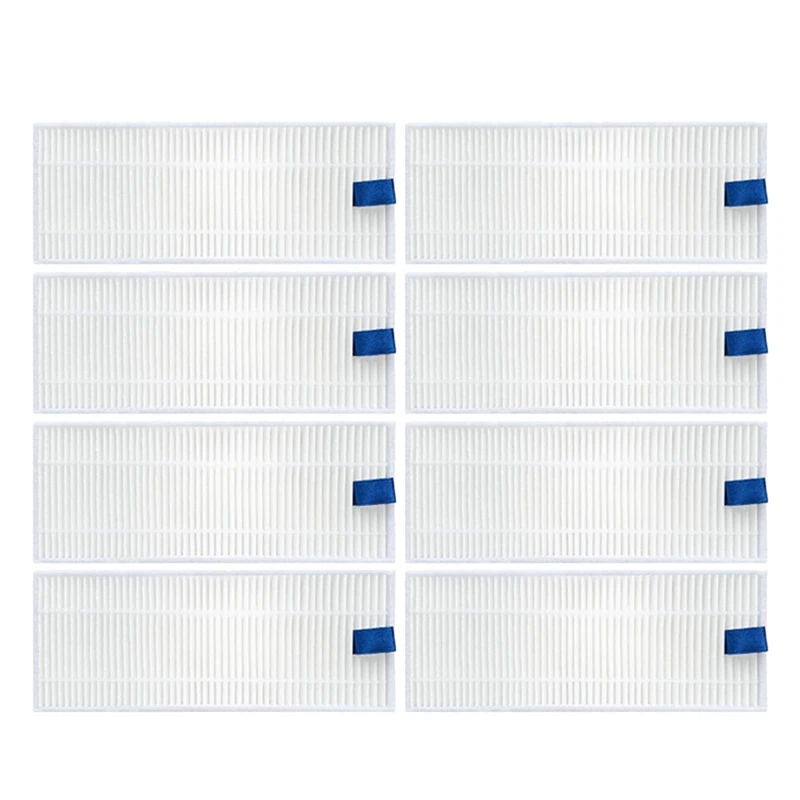 

8 Pcs White Replacement Kit Vacuum Cleaner Accessories Hepa Filter For Dynaking R7