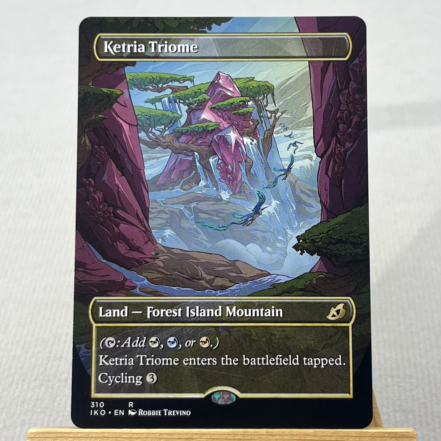 Фото SNC IKO MH2 MH3 HOLO16-02 Прокси-карты TCG Сад Джетмира Сухая Меса Триада Загота Загрязнённая кровью грязь №3