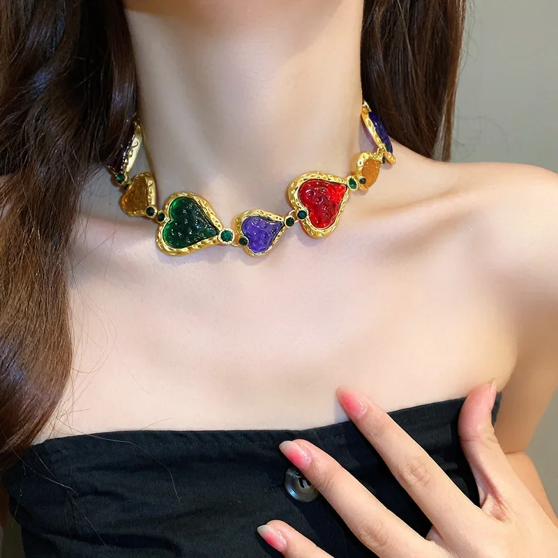 Ожерелье из жемчуга Draweye для женщин элегантное винтажное ожерелье в