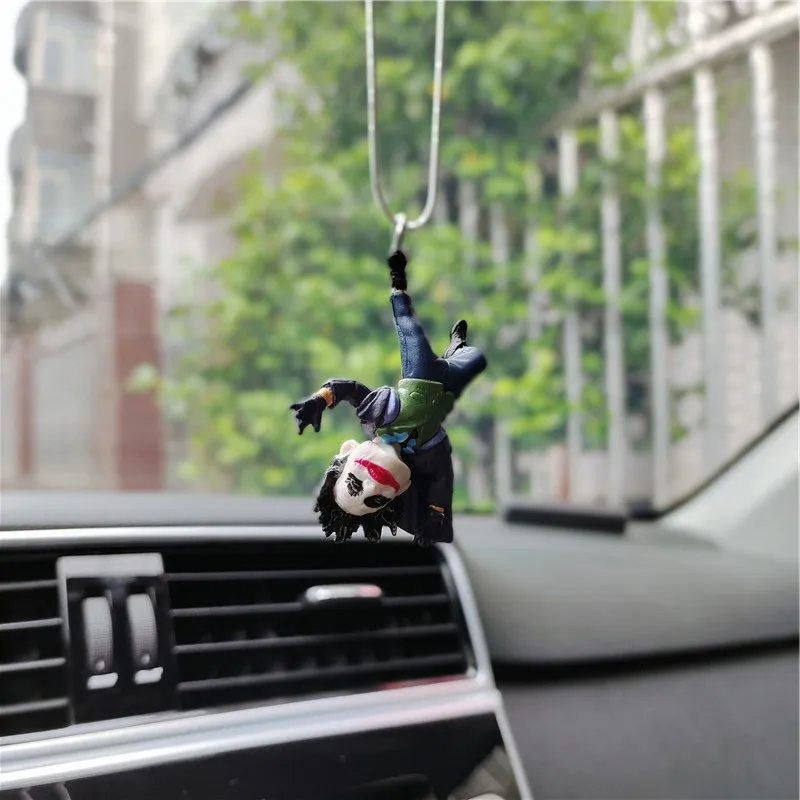 

Car Interior Ornament Personality Pendant Acrobatic Joker Model Rear View Mirror Pendant Car Decorative Goods Interior Accessory
