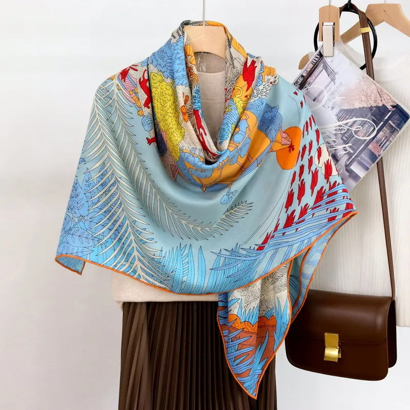 Рисунок 3 - 70% кашемировый 30% шелковый шарф для мужчин и женщин