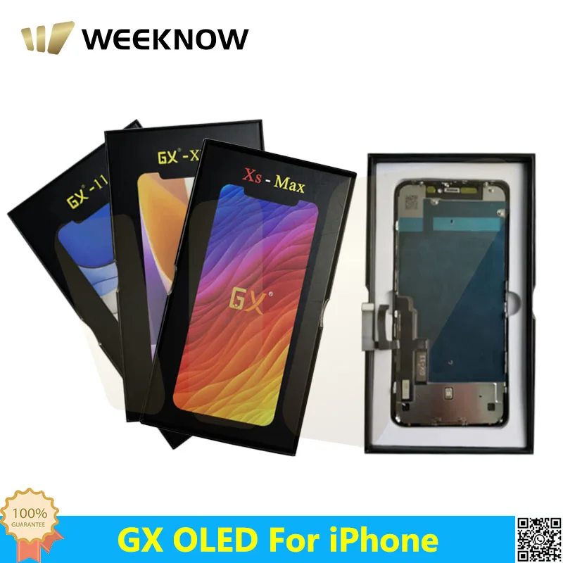 

GX OLED экран для iPhone 11 X XR ЖК-дисплей Ремонт Замена Сенсорная панель дигитайзер в сборе