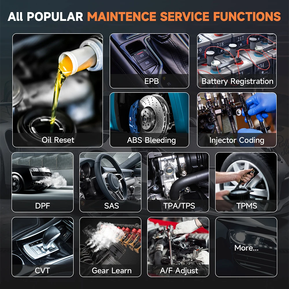 FOXWELL NT510 Elite автомобильный все системы OBD 2 сканер считыватель кодов