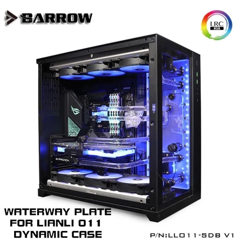 

Barrow Waterway Boards For Lian Li PC-O11 Dynamic Case, for Intel CPU Water Block & Single GPU Building LLO11-SDB V1