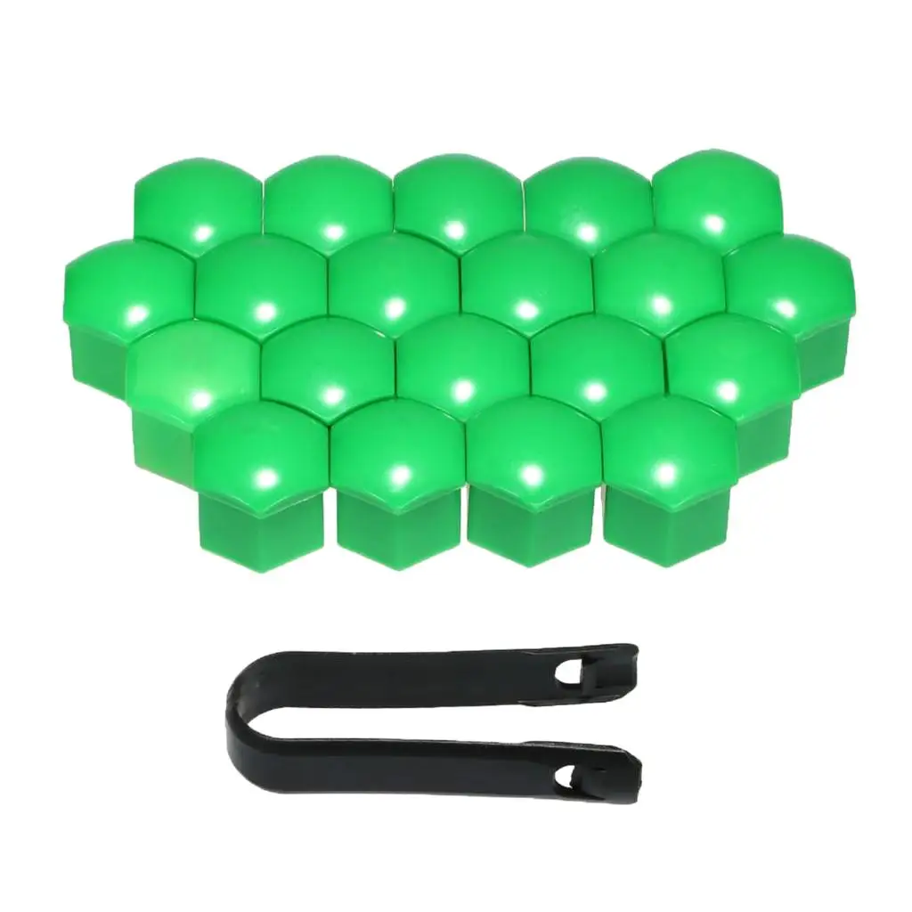 

Set of 20 Wheel Nut Covers Center Cover 0.74 Inch with Removable