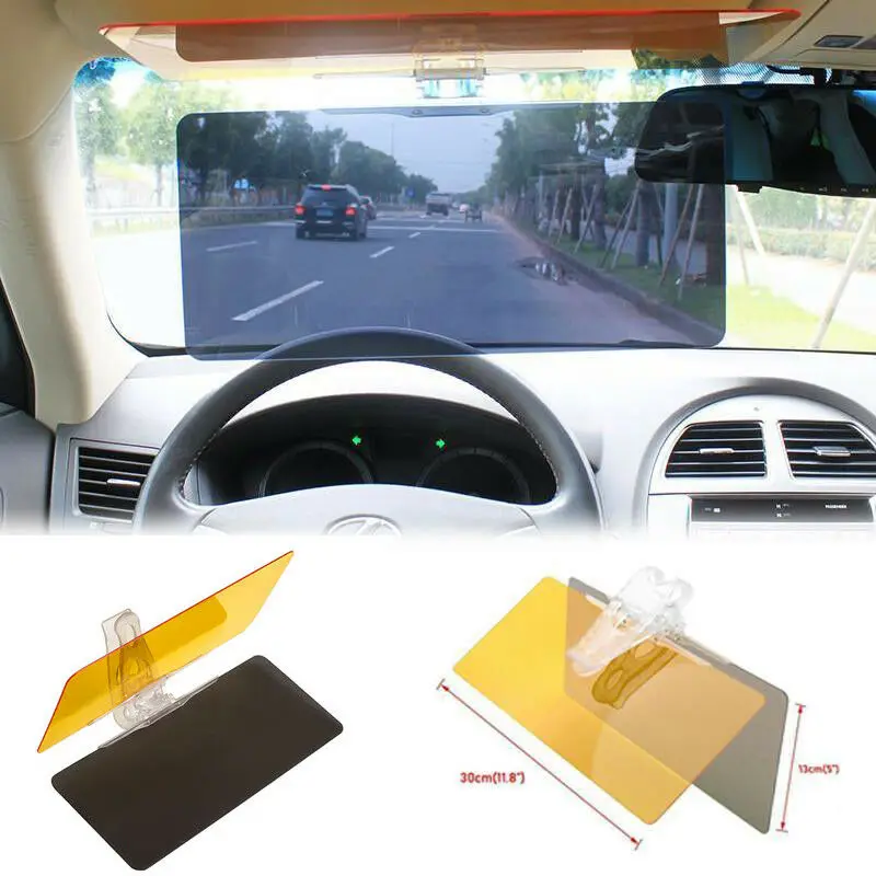 

Automobile Sun Visor Day and Night Vehicle Mounted Anti Glare Mirror Sun Shield parasol coche parabrisas delantero