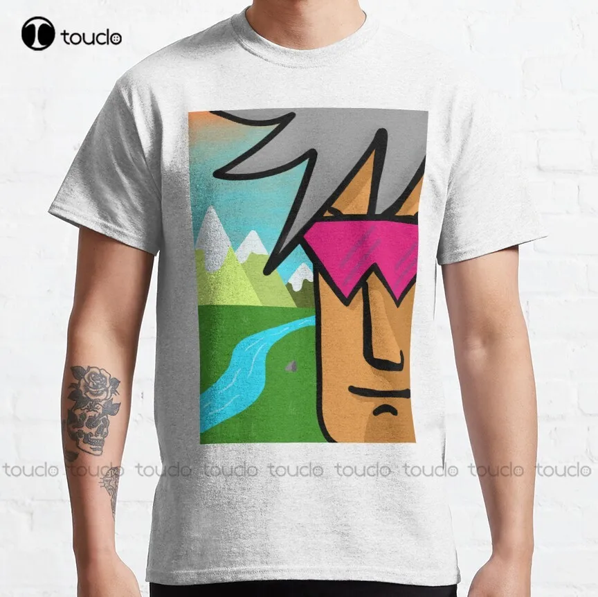 

Классическая футболка Nice Boy, рубашки для мужчин, высококачественные милые элегантные милые хлопковые футболки с милыми рисунками из мультф...