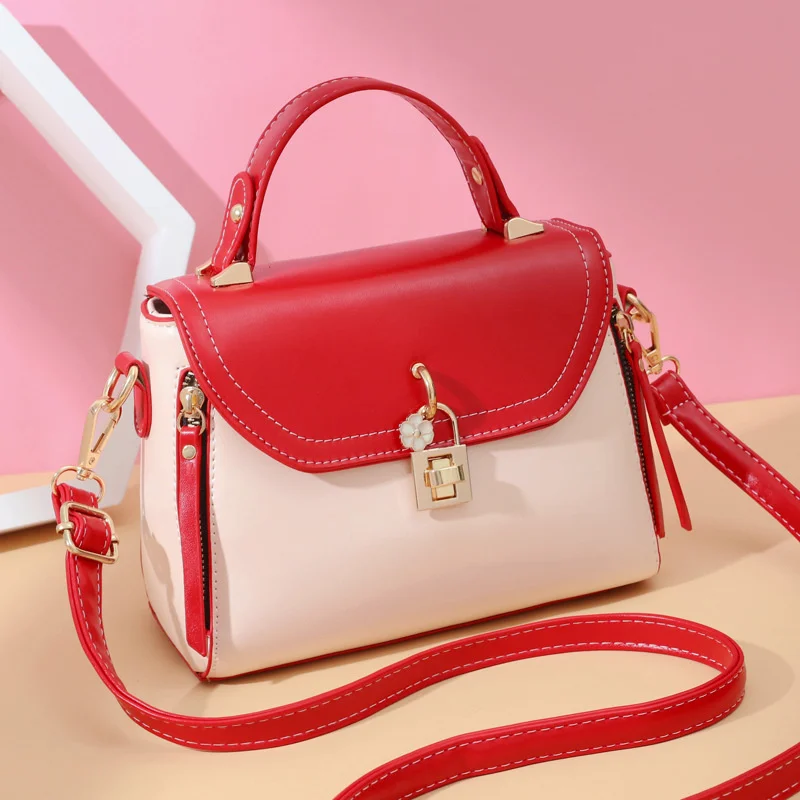 

High Quality Women Pu Leather Shoulder Bag Fashion Designer Ladies Messenger Bags New Luxury Female Large Capacity Crossbody Bag