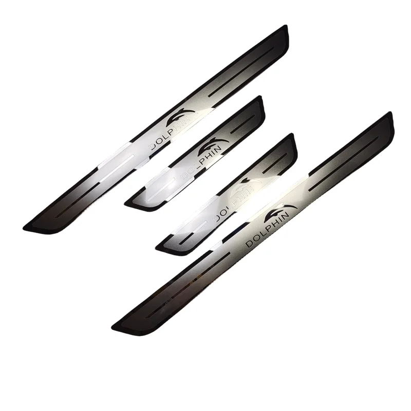 Накладка на порог для BYD dolphin 2022-2024 Стайлинг отделка из нержавеющей стали защита