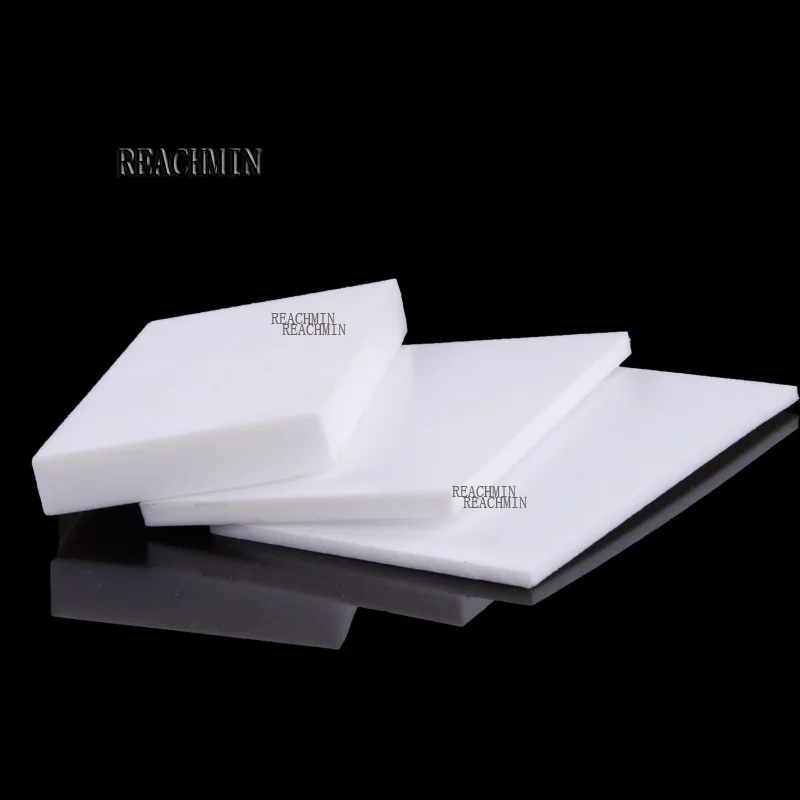 

100% pure Thickness 1/3/5/6/8/10*200*200MM PTFE Sheet PTFE Plate PTFE Board Block Polytef Plate Anti-Corrosion