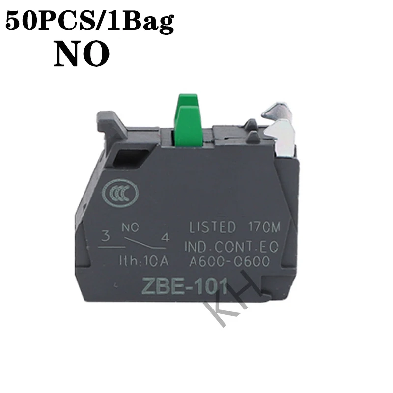 

50 шт. контактный блок переключателя Zbe-101 No/Zbe-102 Nc Xb4/xb5