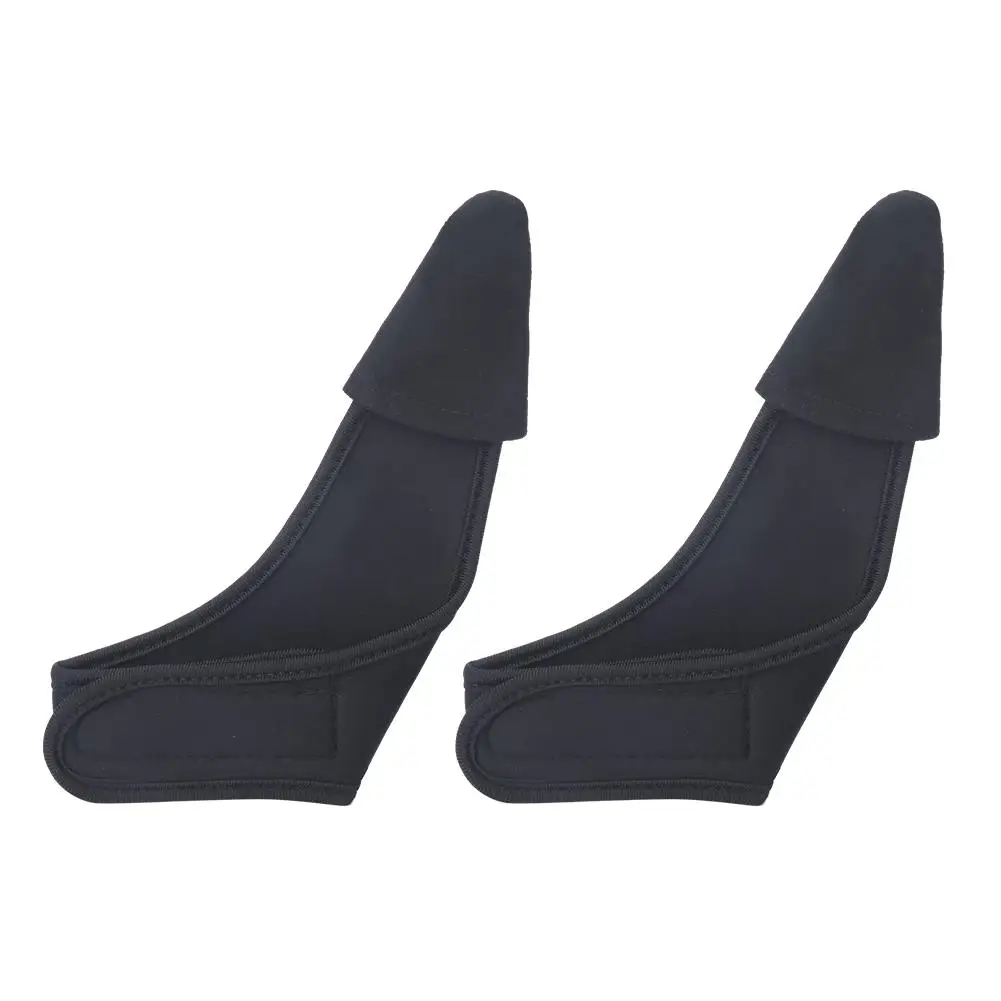 2 шт. нескользящие регулируемые рыболовные перчатки — защита на один палец для