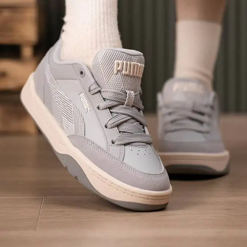 Фото Унисекс кроссовки PUMA 2026 Spring Retro Chunky Bread, низкие, повседневные, спортивные, для скейтбординга, 406463-02 №3