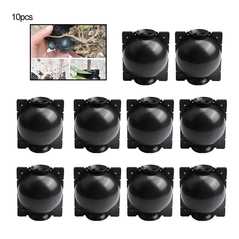 

Многоразовые контейнеры для укоренения растений, черные, 10 шт