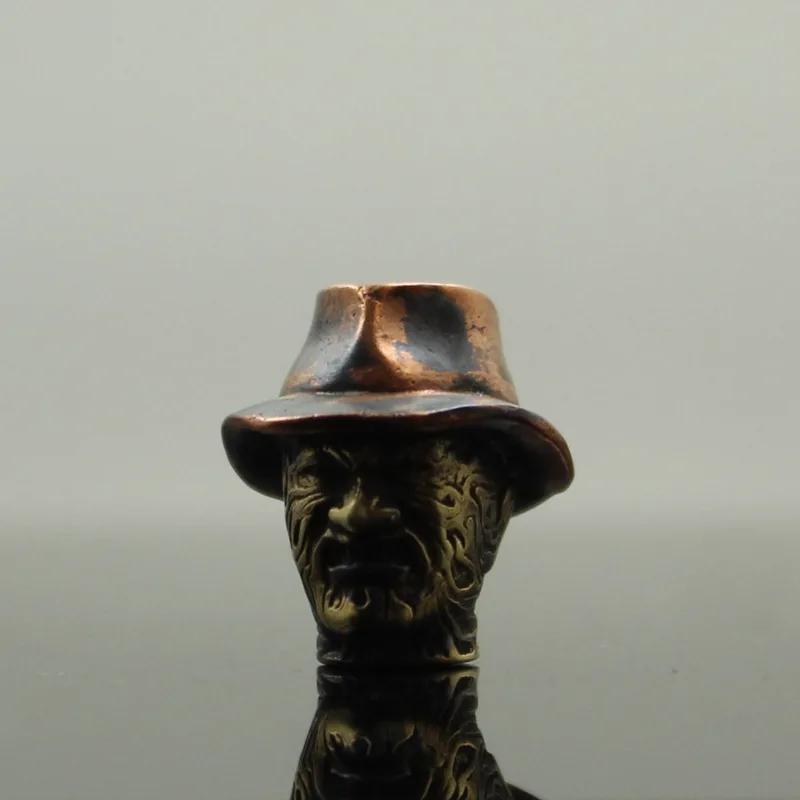 

Инструменты для рукоделия на открытом воздухе EDC латунный медный нож бусины шнурок подвески кольца для ключей аксессуары