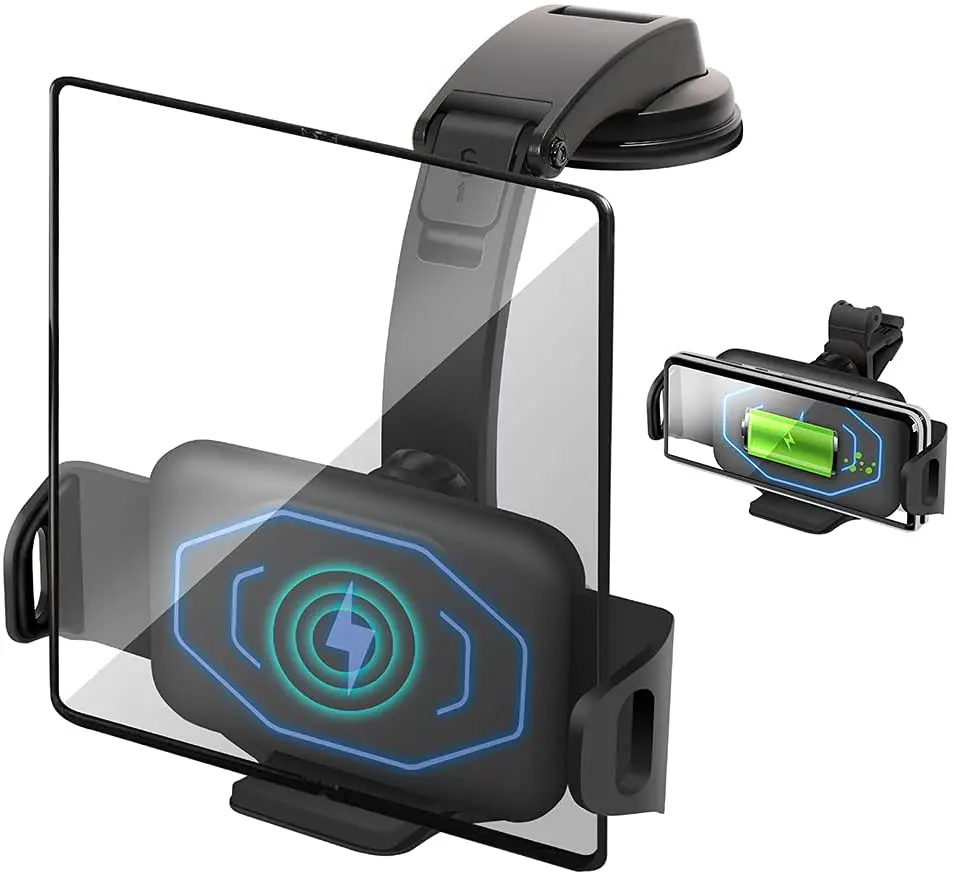 

Wireless Car Charger 15W Qi Fast Charging Car Air Vent Dashboard Cell Phone Holder for Galaxy Z Fold 3 Fold 2 Samsung S21 Ultra