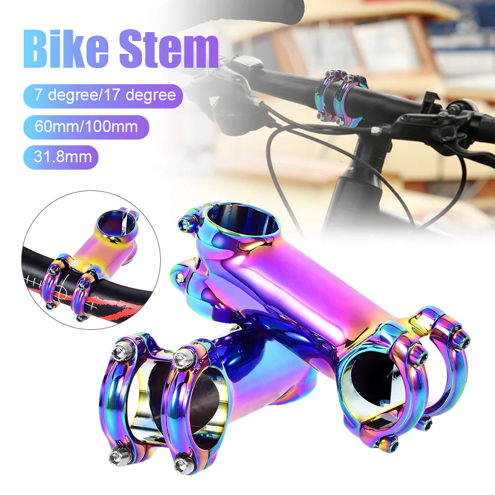 

31.8 mm bicycle stem 6061 aluminum alloy T6 heat treatment polished for MTB road bike parts bicycle handlebar riser