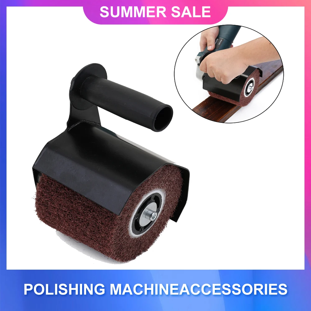 

Multifunctional Angle Grinder Attachment Burnishing Polishing Machine Metal Steel Wood Sander Parts Accessories
