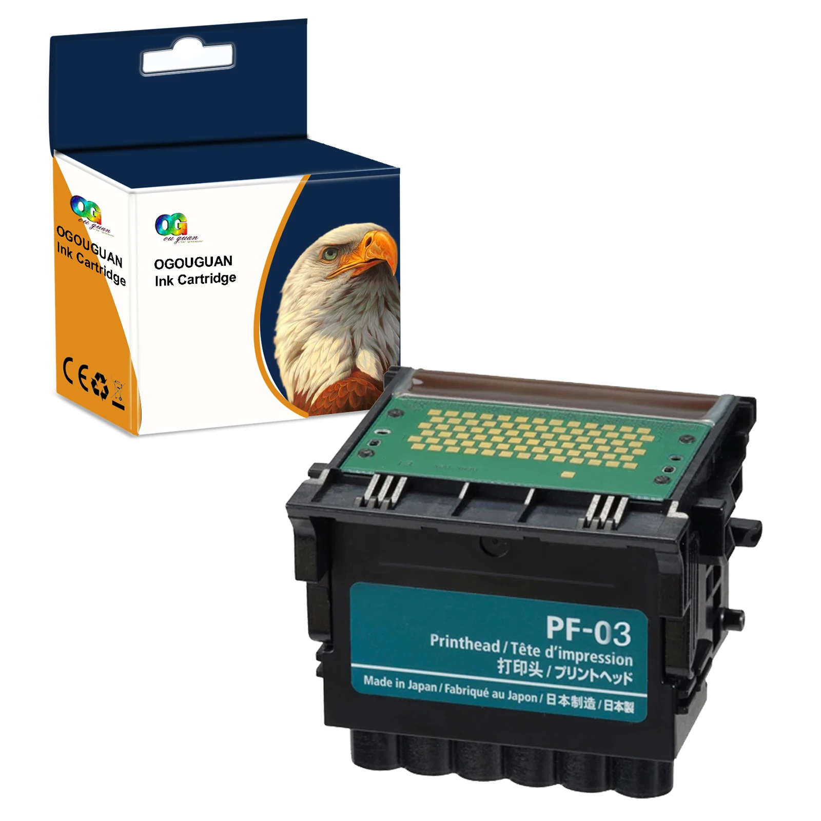 OGOUGUAN PF03 печатающая головка принтера для Canon IPF500 IPF510 IPF600 IPF605 IPF610 IPF700 IPF710 IPF720 IPF810 IPF815