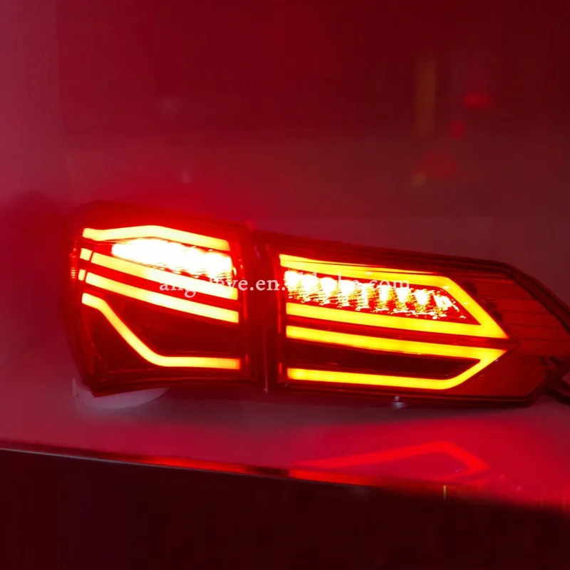 

For Toyota Corolla LED Tail Lamp Tailight Red Black 2010 To 2014 Year