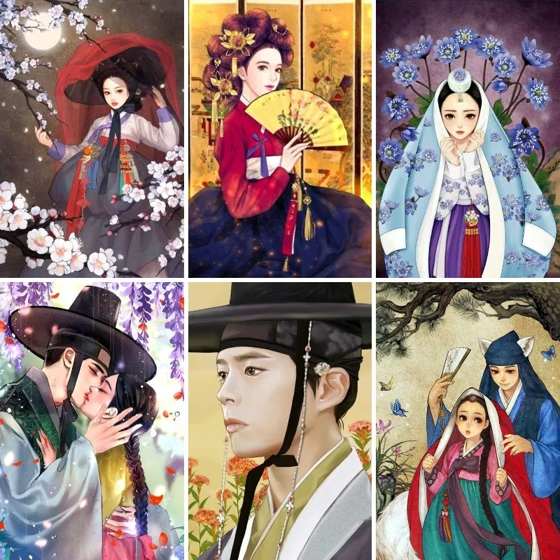 Наборы для алмазной живописи взрослых комиксы манхва из Южной Кореи наборы 5D DIY