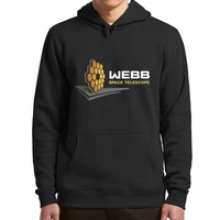james webb space telescope hoodies the jwst exploration funny sweatshirts soft casual oversized men clothing