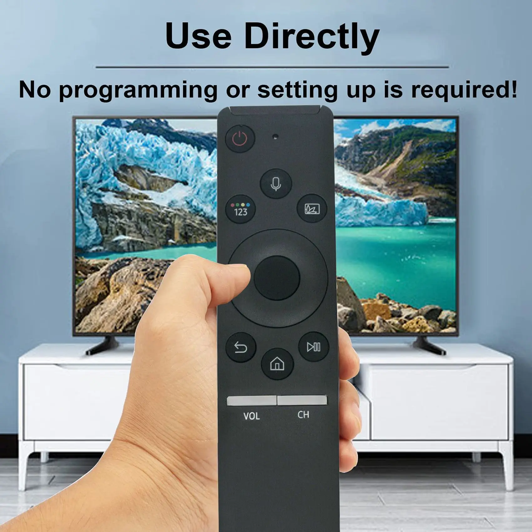 

BN59-01298G TV Remote Control for Samsung BN59-01298G QN75Q7FN QN49Q6 QN75Q8 TV Voice Remote Control Replacement