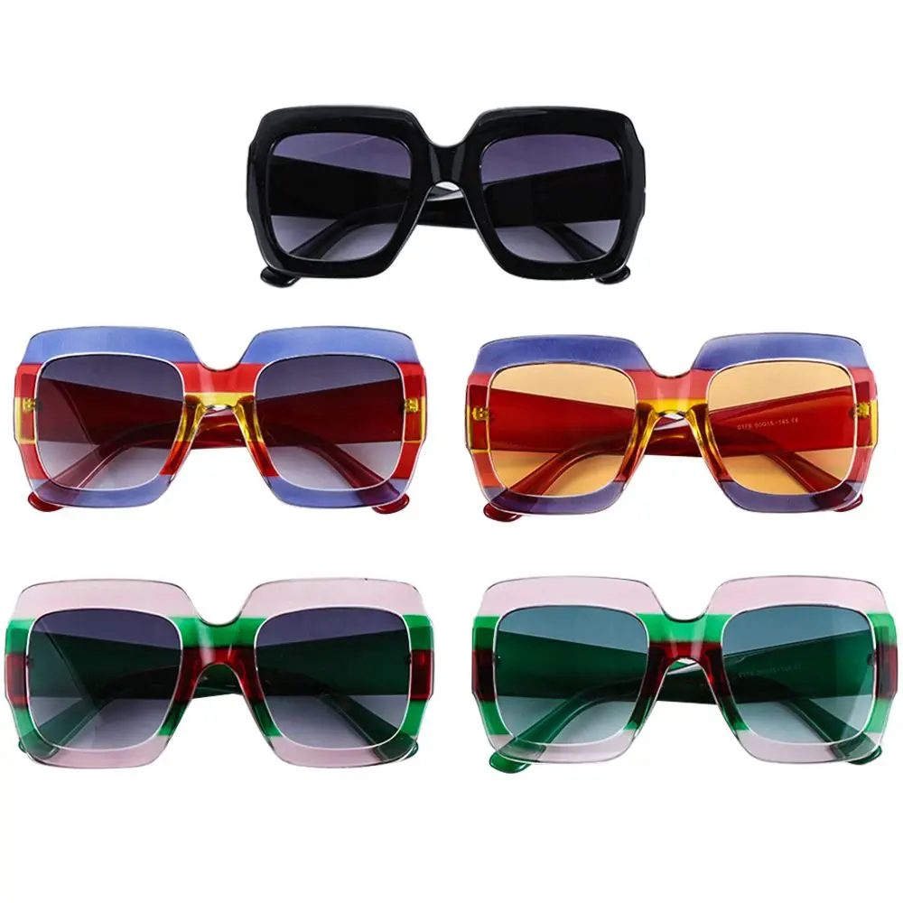 

NEW Fashion Retro Oversized Square Sunglasses Vintage UV400 Protection Polarized Sunglasses for Women Square Oversized