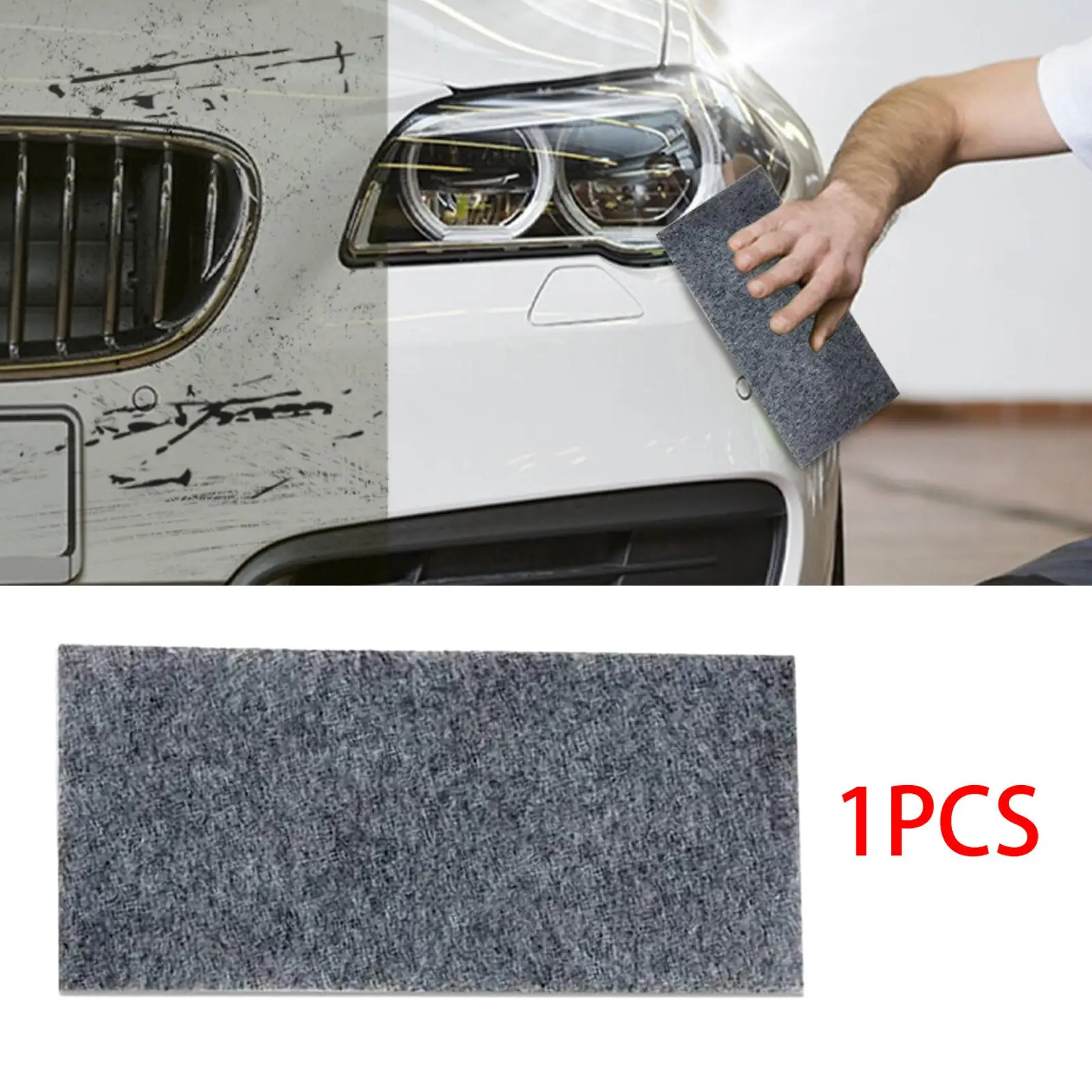 

Car Scratch Remover Cloth Maintenance Nano Sparkle Cloth Fit for Scratches Repair Bird Droppings Car Paint Residues Stains Wax