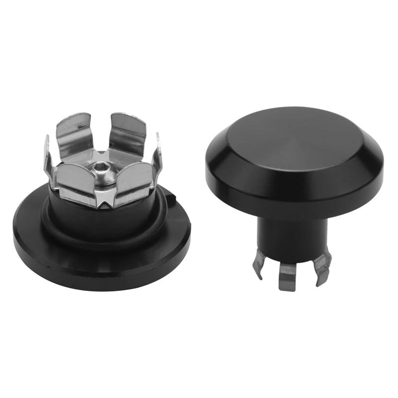 Крышки для передней оси колпачки поворотных болтов черные металлические крышки