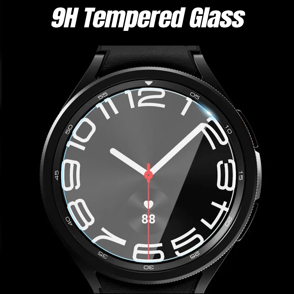Защитная пленка из закаленного стекла для Samsung Galaxy Watch 6 40 мм 44 42 46 45 устойчивая к