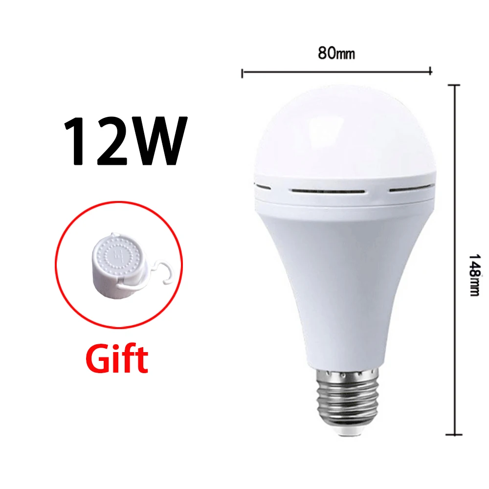 

QIUCI Перезаряжаемые светодиодные лампы E27