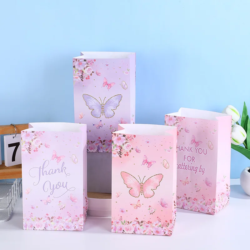 Candy Dragee Bag Birthday Party Gift Packaging Wrapping Box 